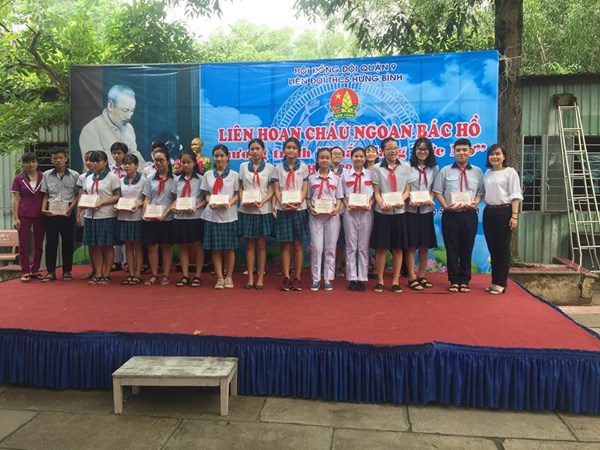 Liên hoan cháu ngoan Bác Hồ năm học 2017 2018